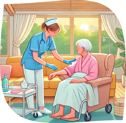 Aide aus soins de nursing